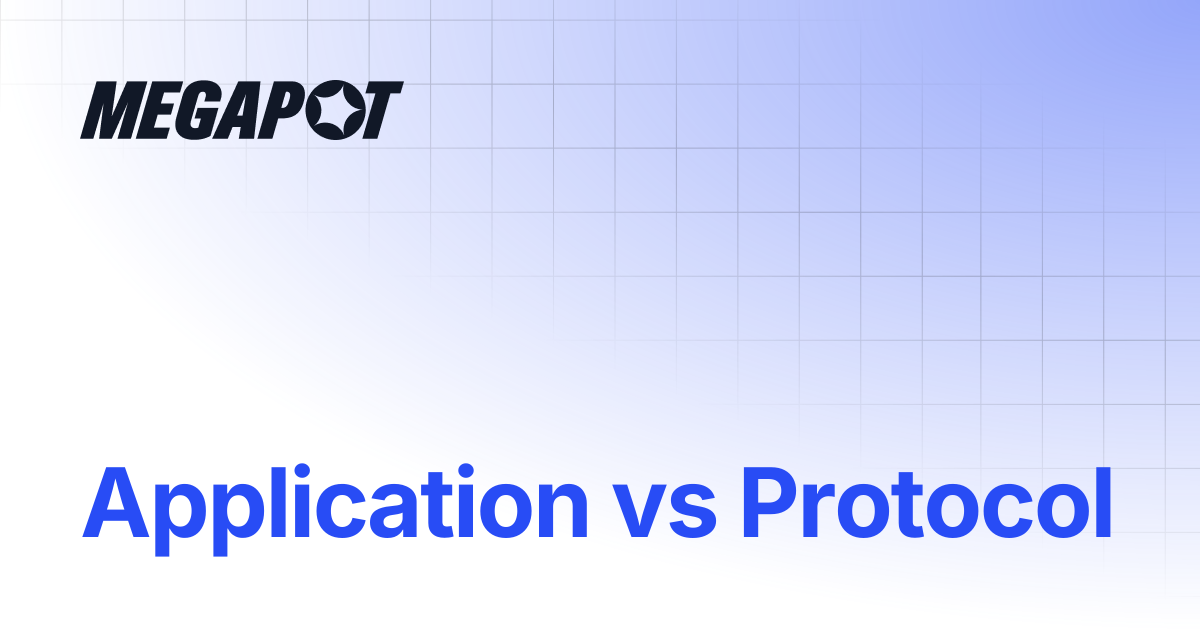 Application vs Protocol | Megapot Docs